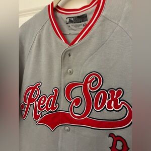 Boston Red Sox Major League Jersey Tee Shirt Size S/P Top NEW Baseball MLB!